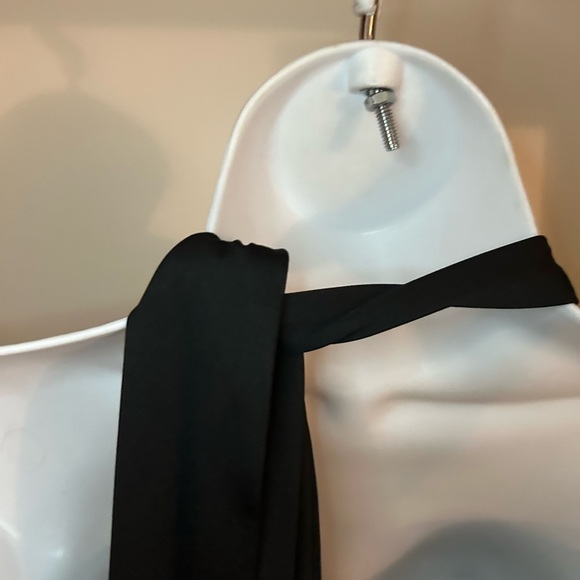 Black night out crop top - Picture 5 of 7